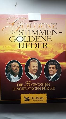 Goldene Stimmen - Goldene Lieder - Die 25 größten Tenöre singen für Sie. 5 MCs in Karton.