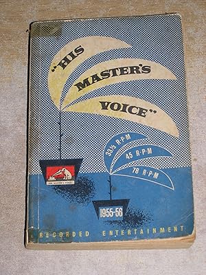 His Masters Voice Recorded Entertainment 1955 - 56