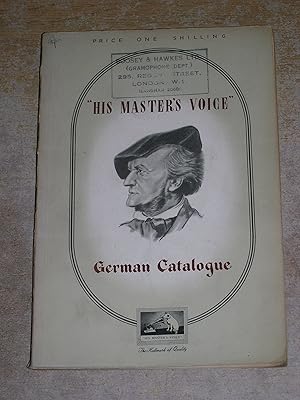 His Masters Voice German Catalogue 1949