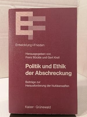 Imagen del vendedor de Politik und Ethik der Abschreckung a la venta por Buchhandlung Loken-Books