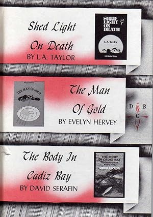 Bild des Verkufers fr Shed Light on Death / The Man of Gold / The Body in Cadiz Bay zum Verkauf von Biblio Pursuit