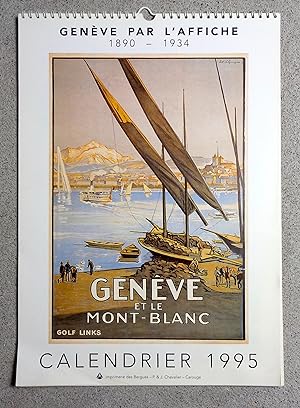 Genève par l'affiche 1890-1934 - Calendrier 1995.