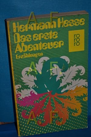 Bild des Verkufers fr Das erste Abenteuer : frhe Erzhlungen. Ausgew. u. mit e. Essay von Volker Michels / rororo , 1897 zum Verkauf von Antiquarische Fundgrube e.U.