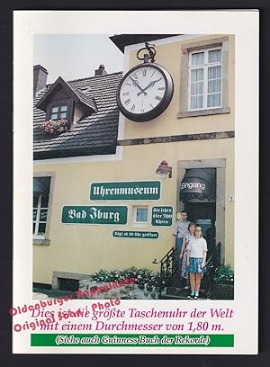 Uhrenmuseum Bad Iburg - Werbebroschüre 1976?