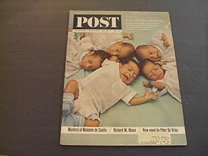 Saturday Evening Post Jan 18 1964 Siamese Quintuplets