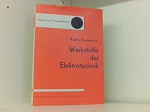 Imagen del vendedor de Werkstoffe der Elektrotechnik a la venta por Book Broker