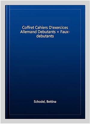 Seller image for Coffret Cahiers D'exercices Allemand Debutants + Faux-debutants -Language: german for sale by GreatBookPrices