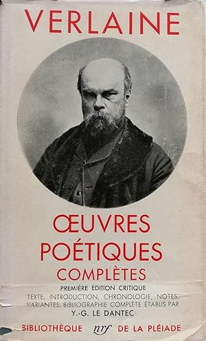 Oeuvres poétiques complètes. Première édition critique