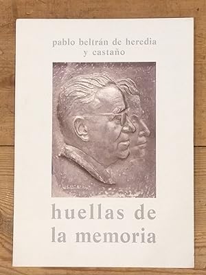 Imagen del vendedor de Huellas de la Memoria. a la venta por Carmen Alonso Libros