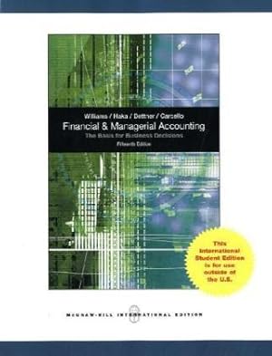 Image du vendeur pour Financial & Managerial Accounting mis en vente par WeBuyBooks