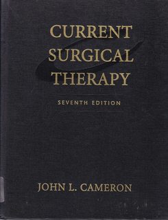 Imagen del vendedor de Current Surgical Therapy a la venta por Never Too Many Books