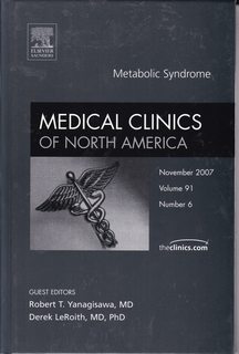 Bild des Verkufers fr Metabolic Syndrome, An Issue of Medical Clinics (Volume 91-6) (The Clinics: Internal Medicine (Volume 91-6)) zum Verkauf von Never Too Many Books