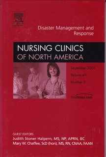 Seller image for Disaster Management and Response, An Issue of Nursing Clinics (Volume 40-3) (The Clinics: Nursing, Volume 40-3) for sale by Never Too Many Books