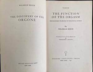 Immagine del venditore per The Discovery of the Orgon. Volume One: The Function of the Orgasm. Sex-Economic problems of biological energy. Translated from the German Manuscript by Theodore P. Wolfe. venduto da Treptower Buecherkabinett Inh. Schultz Volha