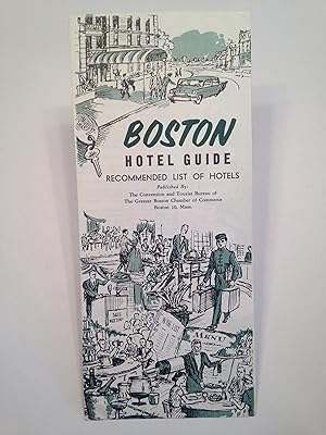 BOSTON HOTEL GUIDE RECOMMENDED LIST OF HOTELS