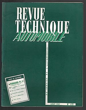 Revue technique automobile n°172