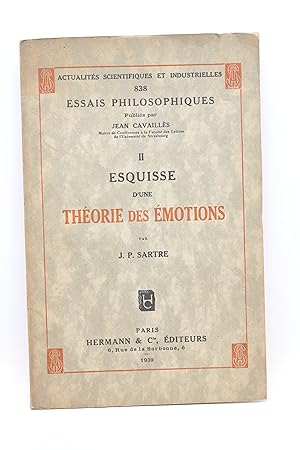 Esquisse d'une théorie des émotions