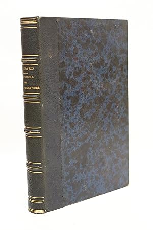 Mémoires et correspondances historiques et littéraires inédits 1726 à 1816