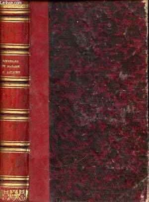 Seller image for Souvenirs de Madame C.Jaubert - Lettres et correspondances - Berryer,1847 et 1848, Alfred de Musset, Pierre Lanfrey,Henri Heine - 4e dition. for sale by Le-Livre
