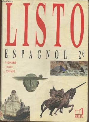 Imagen del vendedor de Listo espagnol 2nde a la venta por Le-Livre