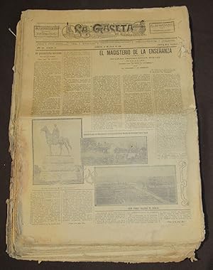 La Gaceta De Guadalajara. El Semanario Más Completo Y Útil. Número 28-49. Del 10 de Julio al 18 d...