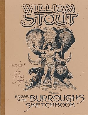 Edgar Rice Burroughs Sketchbook SIGNED/inscribed