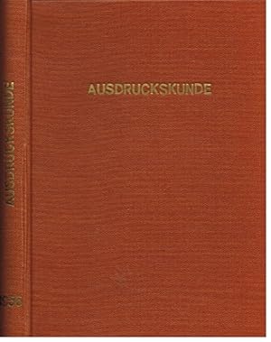 Bild des Verkufers fr Ausdruckskunde - 3. Jahrgang 1956 Fachschrift der Ausdruckswissenschaft und ihrer Anwendungen. Zweimonatsschrift zur Beurteilungspraxis in der angewandten Psychologie zum Verkauf von Leipziger Antiquariat