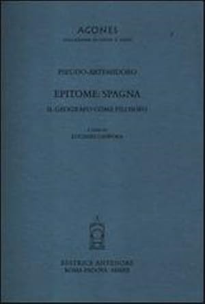 Immagine del venditore per Epitome: Spagna. Il geografo come filosofo. venduto da FIRENZELIBRI SRL