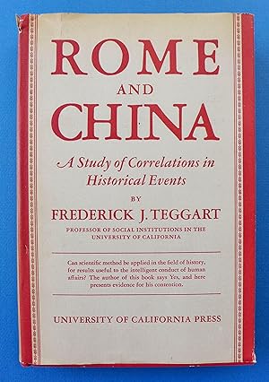 Rome and China: A Study of Correlations in Historical Events