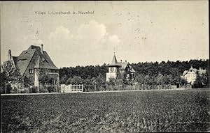 Ansichtskarte / Postkarte Lindhardt Naunhof Sachsen, Teilansicht, Villen