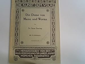 Image du vendeur pour Die Dome von Mainz und Worms. Die Kunst dem Volke ; 1917, Nr 29 mis en vente par Antiquariat Bookfarm