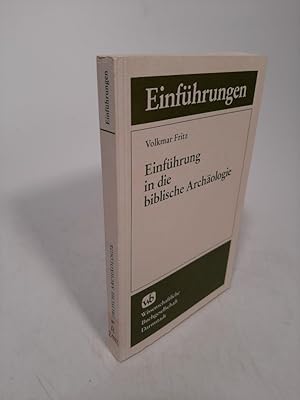 Bild des Verkufers fr Einfhrung in die biblische Archologie. zum Verkauf von Antiquariat Bookfarm