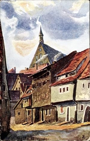 Künstler Ansichtskarte / Postkarte Freiberg im Kreis Mittelsachsen, Kornblumentag 1913, Am Mühlgr...