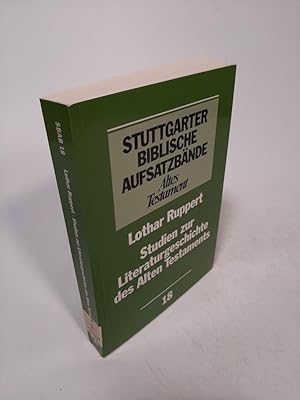 Seller image for Studien zur Literaturgeschichte des Alten Testaments. Stuttgarter Biblische Aufsatzbnde, 18 for sale by Antiquariat Bookfarm