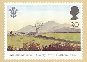 Mourne Mountains County Down Irish Limited Edition Postcard