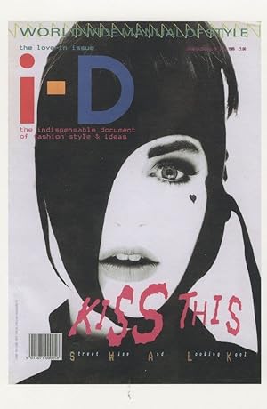 Kathy Kanada Female Punk Rock Balaclava Fashion Model Cover Postcard