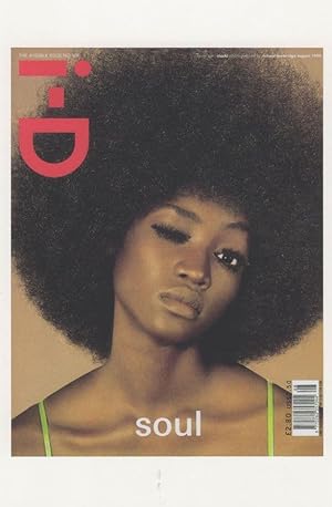 Oluchi Onweagba Nigerian Supermodel Magazine Photo Postcard