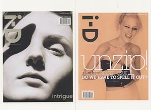 Laura Foster British Model ID Magazine 2x Cover Postcard s