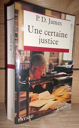 Seller image for UNE CERTAINE JUSTICE for sale by Planet's books