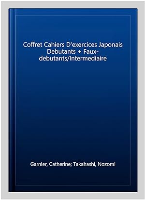 Image du vendeur pour Coffret Cahiers D'exercices Japonais Debutants + Faux-debutants/Intermediaire -Language: french mis en vente par GreatBookPricesUK