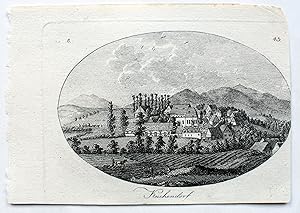 Kuchendorf. Originalradierung aus Der Breslauische Erzähler 1807.