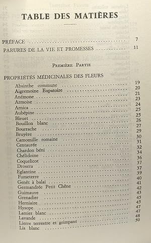 Joie et santé par les fleurs et le miel- préface du Dr René Moreaux flore mellifère