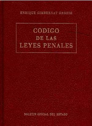Image du vendeur pour Cdigo de Leyes Penales mis en vente par SOSTIENE PEREIRA
