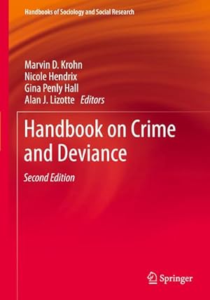 Bild des Verkufers fr Handbook on Crime and Deviance zum Verkauf von AHA-BUCH GmbH