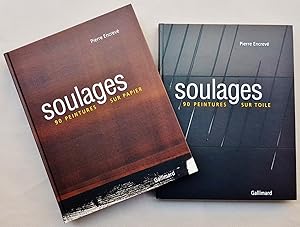 Soulages. 90 peintures sur toiles. 90 peintures sur papier.