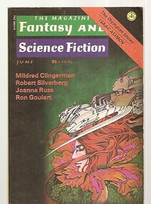 Image du vendeur pour The Magazine of Fantasy and Science Fiction June 1975 Volume 48 No. 6, Whole No. 289 mis en vente par biblioboy