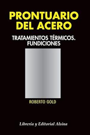 Imagen del vendedor de Prontuario del Acero -Language: spanish a la venta por GreatBookPricesUK