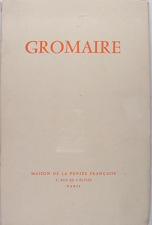 Seller image for Gromaire soixante-dix peintures : 1923-1957. for sale by Philippe Lucas Livres Anciens