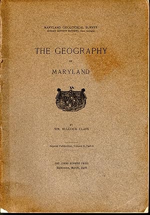 Seller image for The Geography of Maryland for sale by Dorley House Books, Inc.