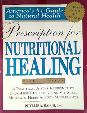 Immagine del venditore per Prescription for Nutritional Healing venduto da Librodifaccia